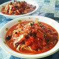☆☆あっきん☆☆'s cooksnap of when they made トマトとベーコンのスープスパゲッティ.