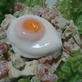 あっちまー's cooksnap of when they made 海老とはんぺんのとろ玉サラダ☆.
