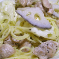 Rick_t's cooksnap of when they made 簡単☆れんこんとキャベツの和風パスタ♪.