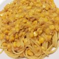 はにがる's cooksnap of when they made 簡単ランチに☆ツナとコーンのパスタ.