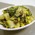 ハナレ's cooksnap of when they made 5分！ほうれん草ともやしのツナコーン炒め.