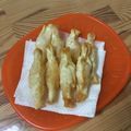 怪獣こころん's cooksnap of when they made 焼売の皮deチーカマキャンディ♡.