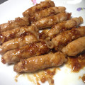 おかし娘's cooksnap of when they made しゃぶしゃぶ用豚肉の生姜巻き♡生姜焼き.