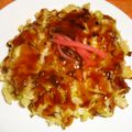 もよあや's cooksnap of when they made ごはんでお好み焼き風.