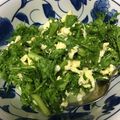 uttanBD's cooksnap of when they made わさび菜と卵のサラダ.