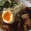 おじゃこむまろん's cooksnap of when they made 鶏ガラスープの醤油ラーメン♡半熟卵乗せ♪.