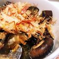 みー❀'s cooksnap of when they made *♢なすと椎茸の煮浸し♢*.