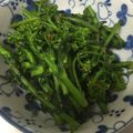 ポメちょん's cooksnap of when they made 菜の花バター炒め.