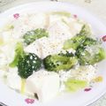 KUMI KUMI's cooksnap of when they made 豆腐と塩麹の簡単中華風煮.