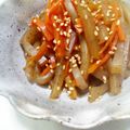 むぴょこぴょこん's cooksnap of when they made きんぴらこんにゃく.