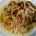 ママみみ's cooksnap of when they made きのこあんかけ.