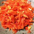 TMKnyanya's cooksnap of when they made 簡単！豆苗入りにんじんしりしり.