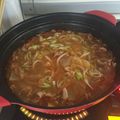 リリンコ's cooksnap of when they made キムチ鍋焼うどん.
