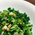 こりこ's cooksnap of when they made 缶詰とパセリセロリでパクチーサラダに変身.