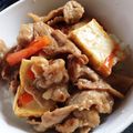 ヒデサナ's cooksnap of when they made 豚こま×厚揚げ♡めんつゆでさっぱり丼.