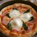 kumi2014's cooksnap of when they made フライパンで簡単✾釜焼き風マルゲリータ.