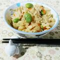 kururin18's cooksnap of when they made 細か～く刻んで✿舞茸の炊き込みご飯.