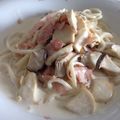 クックBU6PML☆'s cooksnap of when they made 舞茸とベーコンの柚子胡椒クリームうどん.