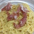 mic0711's cooksnap of when they made 朝食でもOK♪生ハムカルボナーラ.