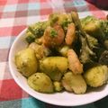ピーチワールド's cooksnap of when they made じゃが芋とアボカドのホットサラダ★.