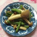 ★ほのどんママ★'s cooksnap of when they made いんげん炒め、おつまみにもお弁当にも.