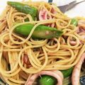 ちょこぷに's cooksnap of when they made 超簡単！イカと緑の野菜の美味しいパスタ☆.