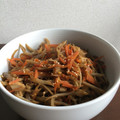 patatarie's cooksnap of when they made だしが効いてるきんぴらごぼう【作りおき】.