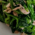 ろぜりん's cooksnap of when they made ほうれん草のシーチキン炒め.