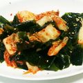 tapinyoka's cooksnap of when they made 超簡単！ごま油香る！わかめのキムチあえ.