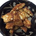 れんこんな's cooksnap of when they made メカジキのピリ辛炒め.