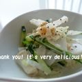 あやプチ's cooksnap of when they made 大根と帆立の楽チンサラダ♪.