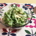 バタまるこちゃん's cooksnap of when they made 簡単☆水菜のしゃきとろ生白和え.