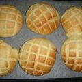 くみっきー♡'s cooksnap of when they made 手捏ね de サクッ❤ふわぁ❤メロンパン.