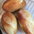リンりんご♪'s cooksnap of when they made バインミー用＊パリふゎ餅粉ソフトフランス.