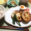 さちきち！'s cooksnap of when they made 適当でも美味しい挽肉のレンコン挟み揚げ.