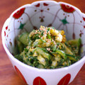 tiha's cooksnap of when they made ゆで卵ときゅうりのサラダ.
