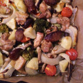 クックD1C0VN☆'s cooksnap of when they made 鶏と野菜のぎゅうぎゅう焼き.