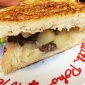 ♡mmiii♡'s cooksnap of when they made マッシュルーム＆ポテトサンド.