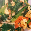 ☆シシマル☆'s cooksnap of when they made ほうれん草と卵のみそ炒め.