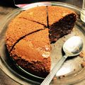 カンフーカモにゃん's cooksnap of when they made 炊飯器☆まぜるだけでチョコレートケーキ.