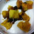 sashihi's cooksnap of when they made 黒蜜☆かぼちゃ☆ヨーグルト.