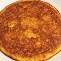 parfe's cooksnap of when they made ふわふわだけど焼きやすい山芋鉄板.