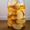 norie*'s cooksnap of when they made 飲んで健康♪りんご酢の作りかた.
