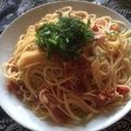 りるみな's cooksnap of when they made プチトマトのチーズパスタ♬*゜.
