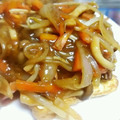 4double5's cooksnap of when they made ♥厚揚げの野菜あんかけ♥.
