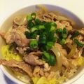 てらちー's cooksnap of when they made 豚とキャベツの柚子胡椒風味丼♪.