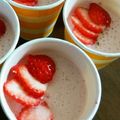 ころころココロン's cooksnap of when they made つぶつぶ感がたまらない♪春の苺ムース♪.