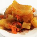 kaopiyon's cooksnap of when they made 家にあるもので大根朝鮮漬け本格カクテキ.