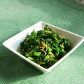 ラークママ's cooksnap of when they made ✿大根の葉とアミエビのごま油炒め✿.