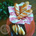 ピニカおばさん's cooksnap of when they made * 手捏ね ❤ 基本のフランスパン生地♪.